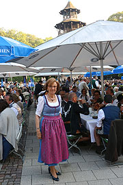 Antje Haberl vom Chinaturm (©Foto. Martin Schmitz)